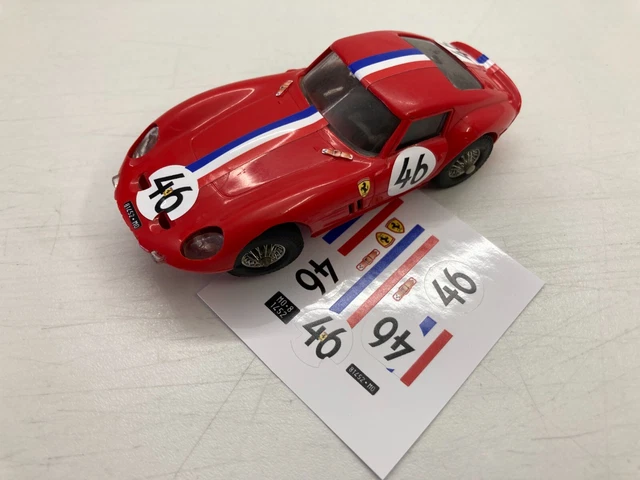 JOUEF Circuit Routier Slot Ferrari GTO 250 Version Rare Bon