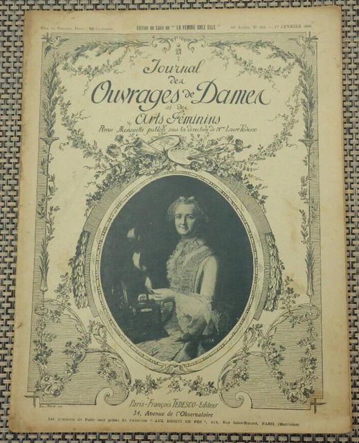 Journal Des Ouvrages De Dames À VENDRE! - PicClick FR