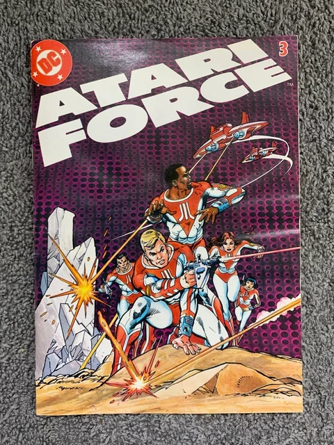 ATARI FORCE #3 1982 DC Mini 5 x 7 Comics