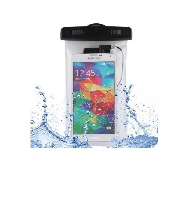 Funda Impermeable Acuatica Sumergible Para Telefono Movil Universal Hasta 6”