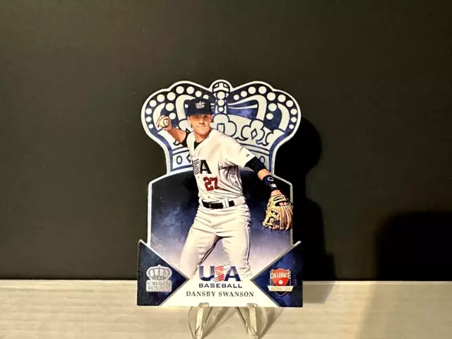 Dansby Swanson 2015 Panini USA Baseball Crown Royale #45 Die Cut Rookie FREESHIP