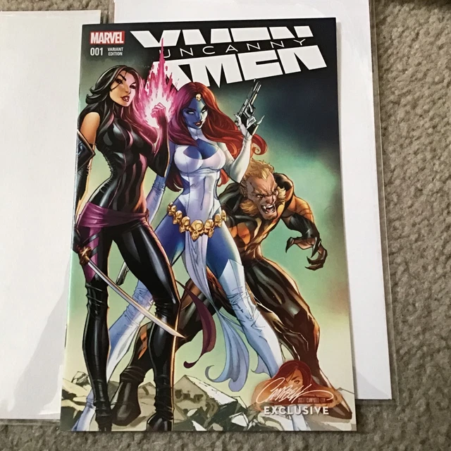 extraordinary x-men #1 uncanny x-men #1 j scott camobell civer set 2