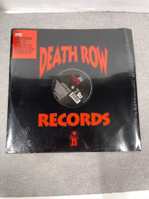 2 PAC California Love EP Vinyl 12" 2004 Death Row Hip Hop Rare S12DJ155 Sealed