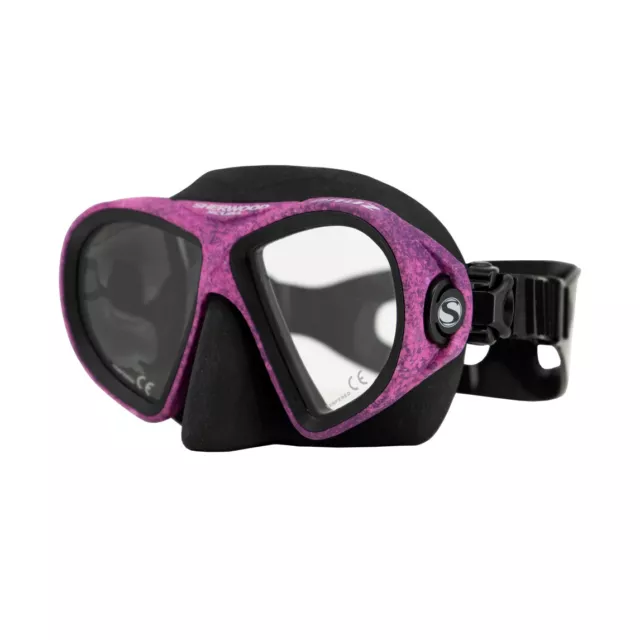 Sherwood Cruz Dive Mask, FreeDiving Scuba Snorkeling Magenta MA57MG