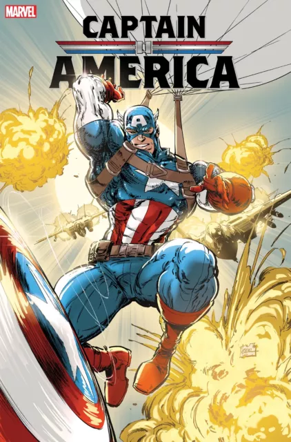 CAPTAIN AMERICA #1 (KAARE ANDREWS FOIL VARIANT) Comic Book ~ MARVEL COMICS