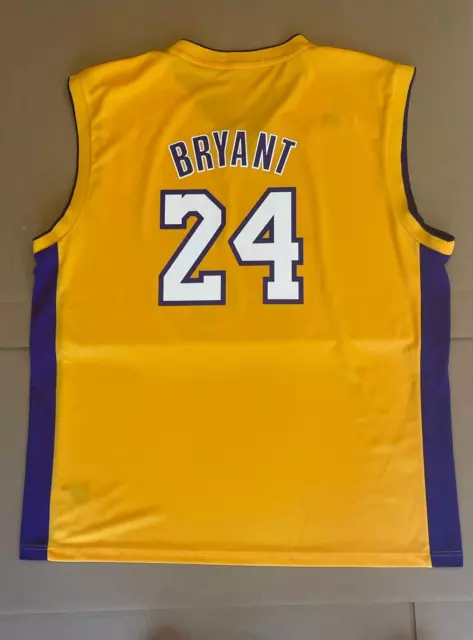 2010-14 LA Lakers Bryant #24 adidas Alternate Jersey (Good) L