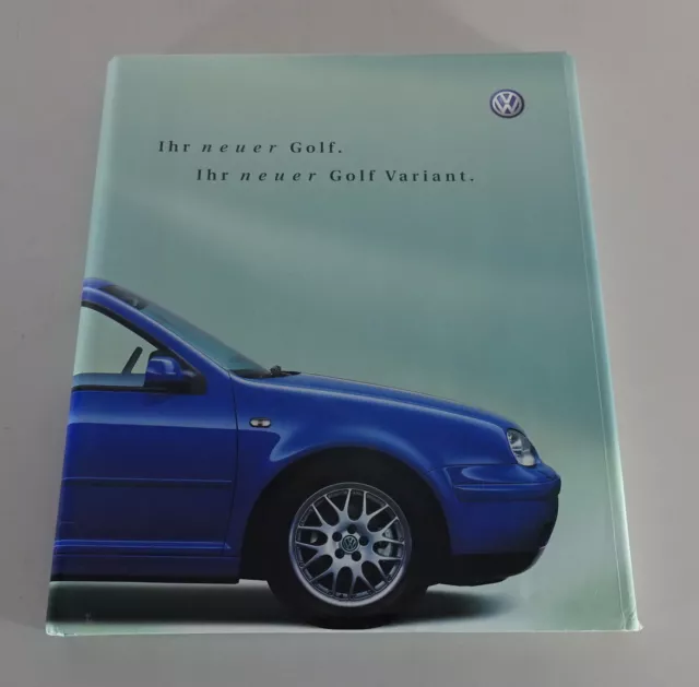 Bildband: VW Golf | Ihr neuer VW Golf IV / VW Golf IV Variant Stand 11/2001