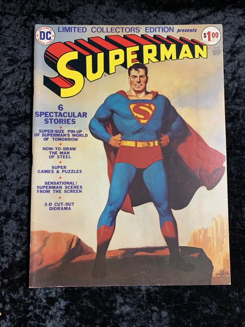 SUPERMAN DC Limited Collectors Edition C-31 Vol 3 Nov 1974  Oversized Comic Book