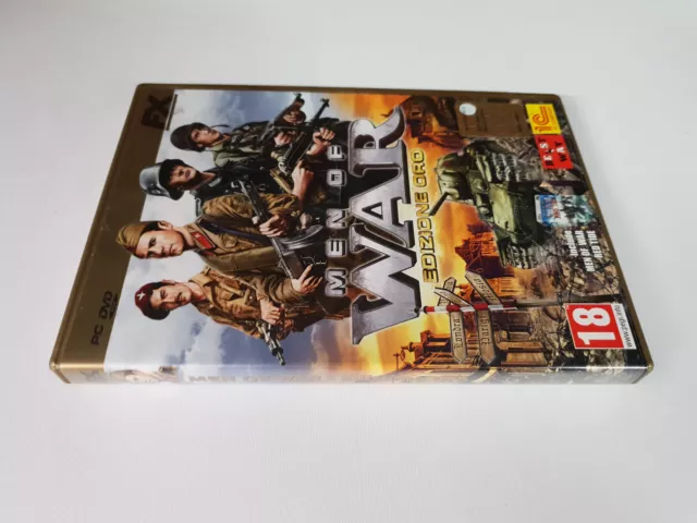 Gioco PC dvd-rom MEN OF WAR EDIZIONE ORO Con libretto ITA