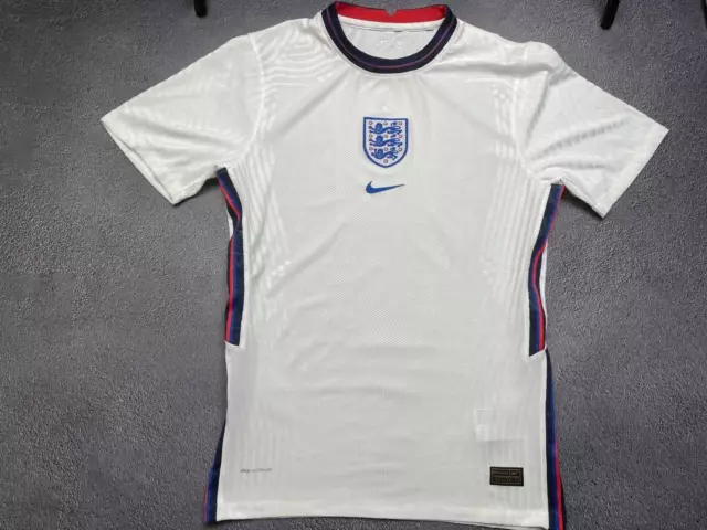 England 2020/2022 Nike Home Vaporknit Player Issue Replica Football Shirt Size M