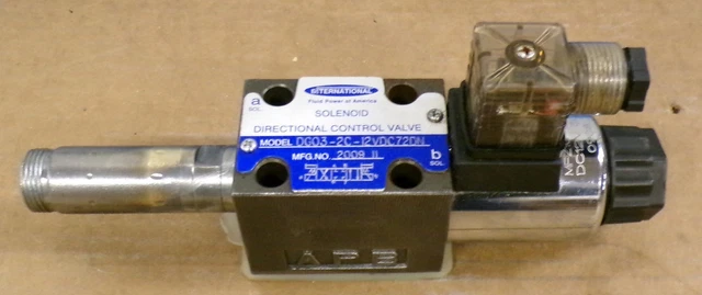 International Solenoid Directional Control Valve DG03-2C-12VDC72DN Mfg.# 2009 1