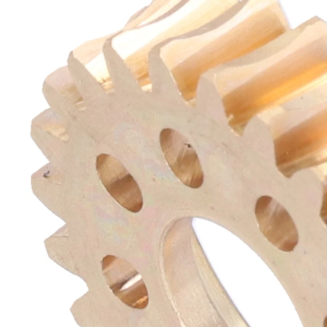 Ruota Elicoidale In Ottone 14 Mm 24 Denti Vite Senza Fine In Ottone Forte Lunga