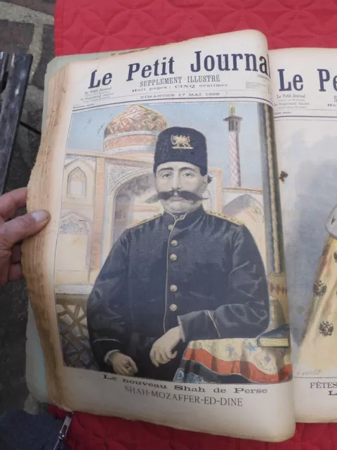 LE PETIT JOURNAL Illustré 1896 ANNEE COMPLETE