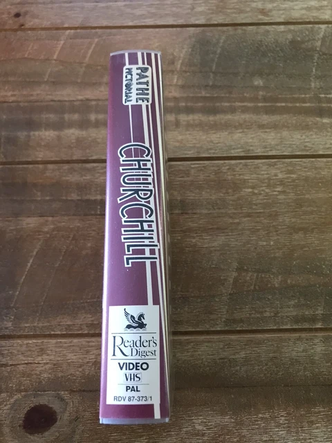 CHURCHILL VHS VIDEO Readers Digest Documentary Brand New Sealed Pathe ...