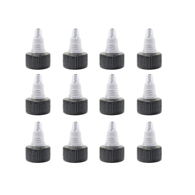 Plastik Twist Top Caps Natürlich Ersatz kappen  Quetsch flaschen