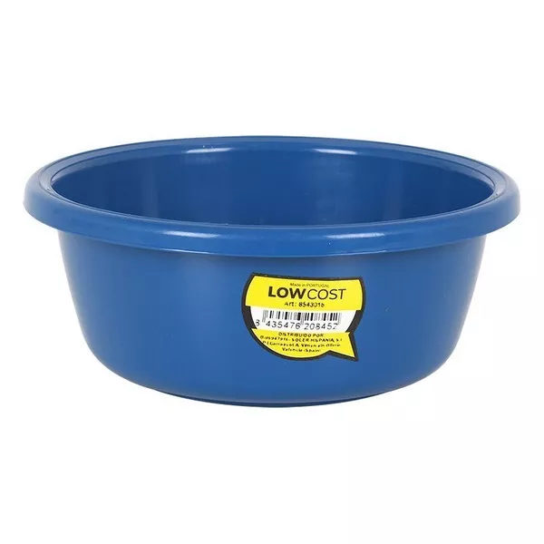 Bassine en plastique ronde bleue Mesure - 28 cm - 4 L