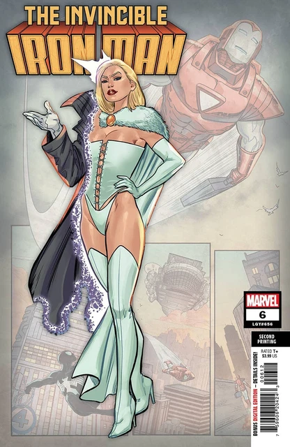 INVINCIBLE IRON MAN Vol 4 #6 Cover G 2nd Ptg Andrea Di Vito Variant MARVEL 00612
