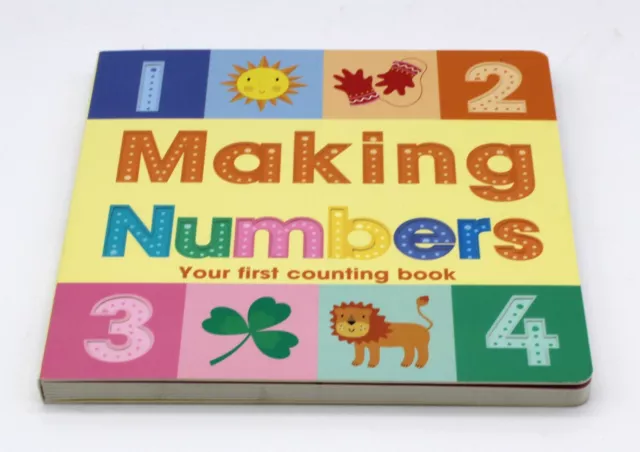 Kinder lernen zu zählen Zahlen machen Hardcover Lehrbuch mit Bildern 2