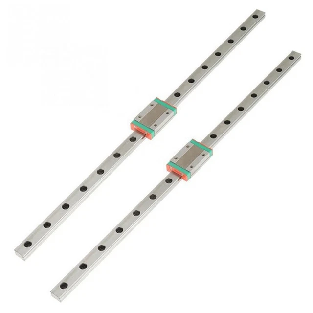 2pcs 9mm Linear Guide Miniature Rail MGN9 400mm Linear Rail and 2 SD6W1
