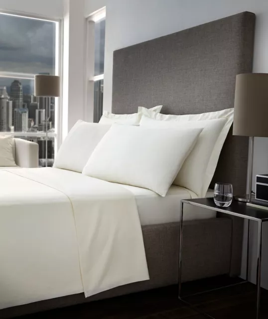 Hotel Quality 100% 400 Thread Flat Sheet 100% Egyptian Cotton & Pillowcases