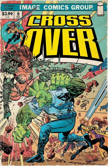 Crossover #6 Erik Larsen Variant Cover C 1st Print Image Comics 2021