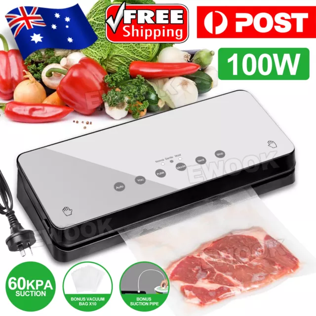 Vacuum Sealer Machine Fresh Dry Wet Food Saver Storage With Bags