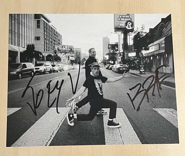 JOEY VALENCE & BRAE SIGNED 8x10 PHOTO AUTOGRAPHED HIP HOP RAP GROUP COA