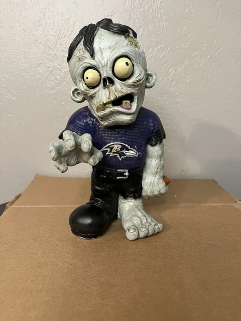 Baltimore Ravens - ZOMBIE - Decorative Garden Gnome Figure Statue