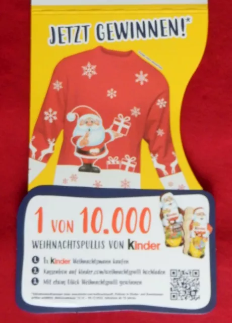 👀 Palettenanhänger Christmas Sweater 2022 Deutschland rar PAH XMAS Weihnachten