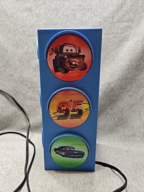 Rust Eze Lighp DISNEY PIXAR CARS Lightning McQueen Mater Rust-eze Stop Light Traffic ...