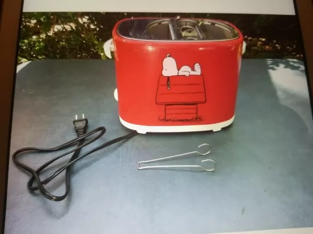 The Original Snoopy Peanuts Hot Dog Warmer & Bun Toaster Tested Works