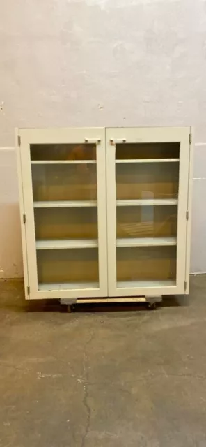 4' St Charles Glass Door Overhead Cabinet