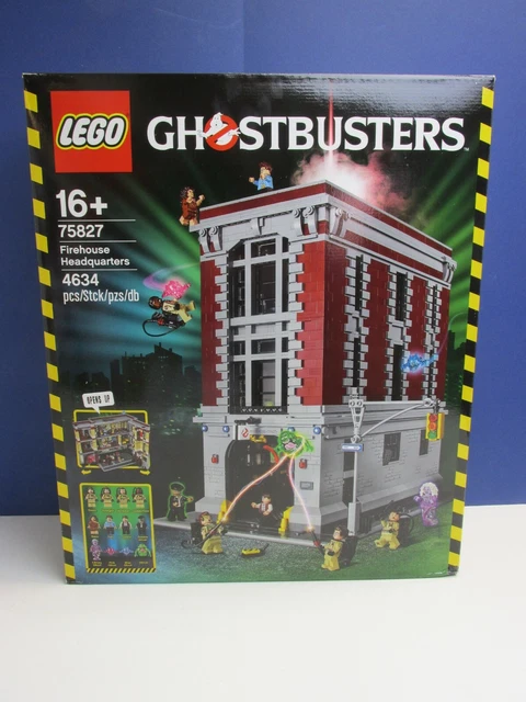 NEW LEGO 75827 GHOSTBUSTERS FIREHOUSE HEADQUARTERS SET minifigures