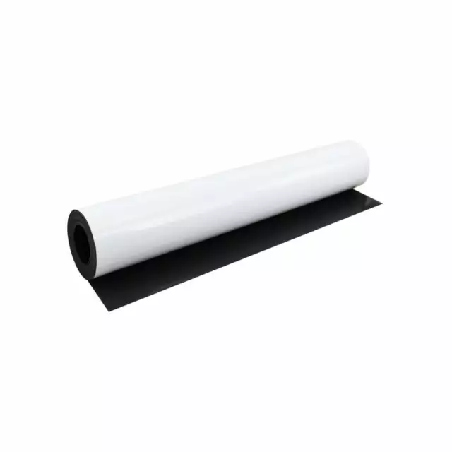 Magflex Lite 620mm Ancho Hoja Magnética Flexible, Blanco (2x 5m Longitudes)