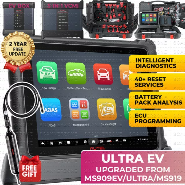 Autel MaxiSys Ultra EV Top Diagnostic Scanner Scan Tool ECU Programming & Coding