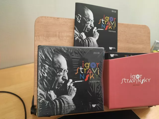 Igor Stravinsky Edition, Warner Music 23 CD box set great performances (2021)