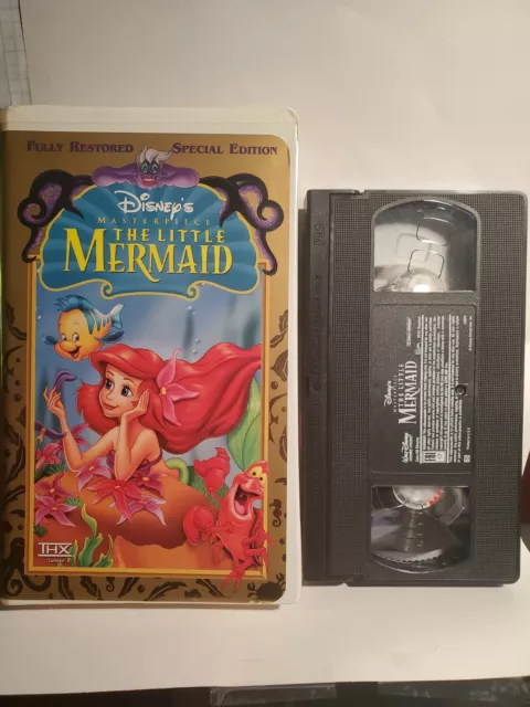 THE LITTLE MERMAID (VHS Special Edition) Walt Disney Masterpiece ...