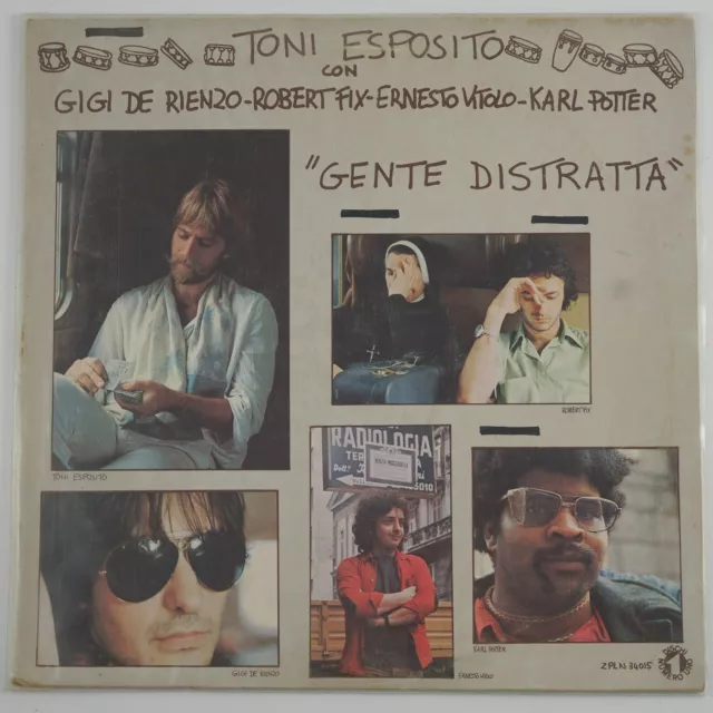 Toni Esposito "Gente Distratta" Vinile Lp