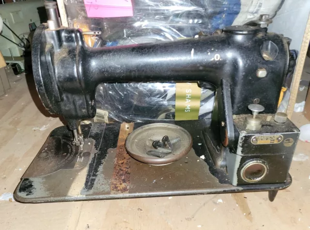 Willcox & Gibbs High-Speed Industrial Rotary Lockstitch Sewing Machine-Self-Oil!