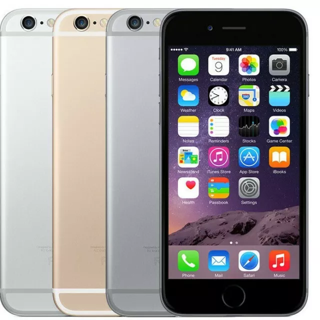 Apple iPhone 6 - 16GB 32GB 64GB All Colours Unlocked - Very Good GRADE B