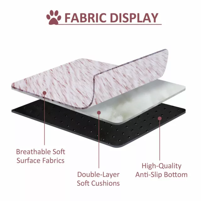 Plush Dog Cat Pet Sleeping Bed Anti-Slip Kennel Puppy Cave Warm Nest Super Soft 4