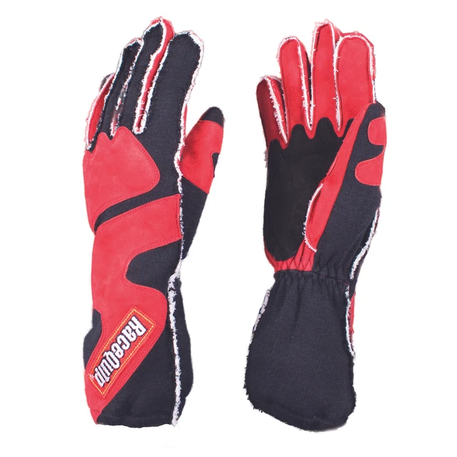 356106RQP RaceQuip 356 Series 2 Layer Nomex Outseam Race Gloves