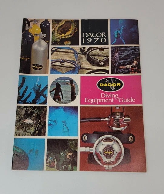 1970 DACOR DIVING Equipment Vintage Catalog Scuba Diving NMINT! 49