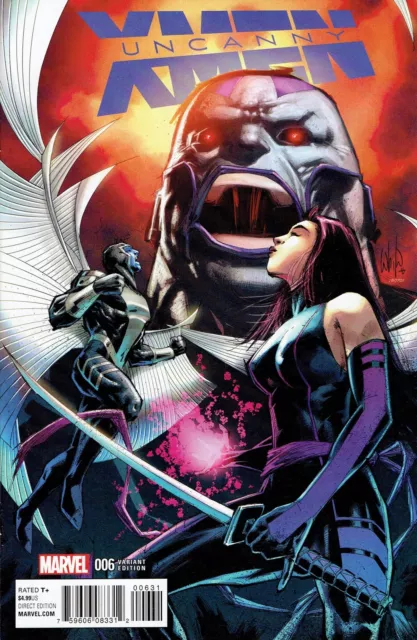 Uncanny X-Men #6 Portacio Classic 1:15 Incentive Variant Cover