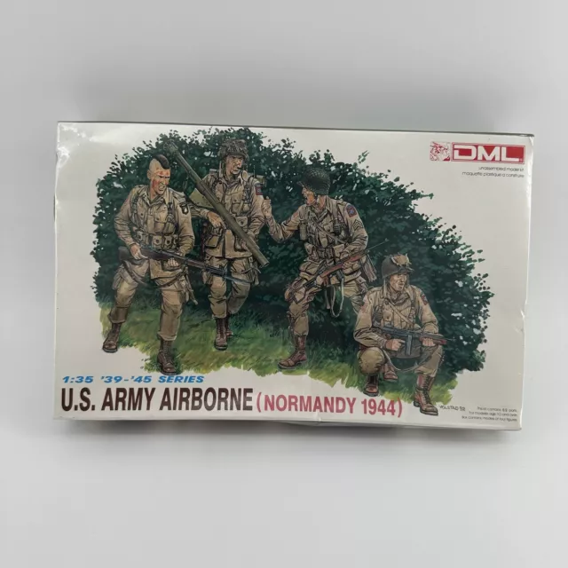 US Army Airborne (Normandy 1944)  - 1/35 Scale Dragon Figure Kit#6010 Sealed