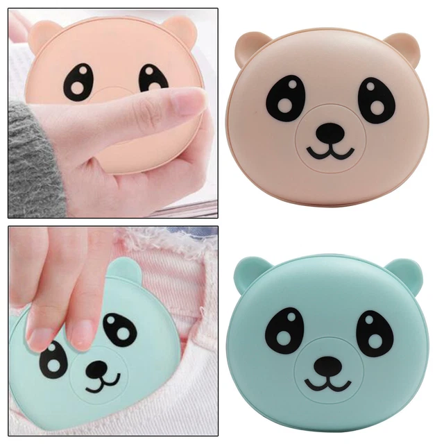 BOUILLOTTE,aaa--Ours en peluche de dessin animé, bouteille'eau chaude, remplissage'eau, peluche