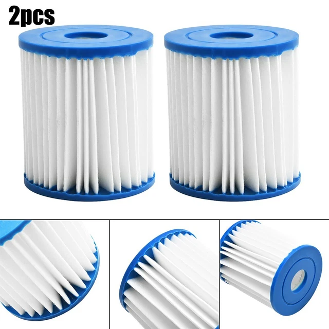 Confezione Da 6 Cartucce Filtro Intex Tipo A/C, Per Pompe Filtro Modelli 29000E, 59900E, 58603E, Per Piscine Easy Set E Sopra Terra