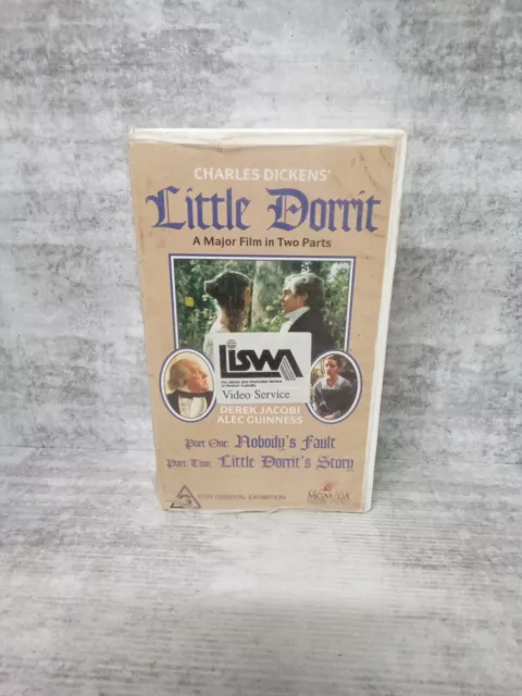 Charles Dickens Little Dorrit VHS Movie Video Cassette Tape