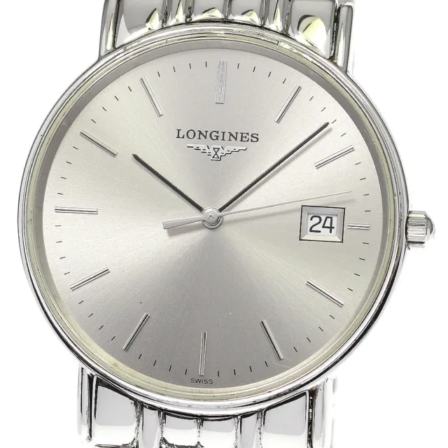 LONGINES Grand classic L4.720.4 Date Silver Dial Quartz Men's Watch_761229