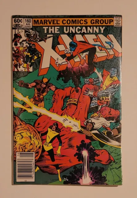 The Uncanny X-Men #160 - Newsstand Edition (1982) Marvel - 1st Ilyana/ Magik